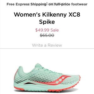 Saucont XC Spikes (track and XC)